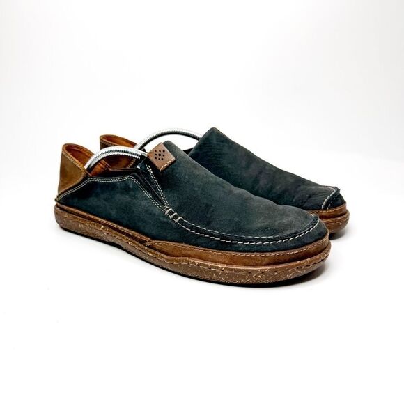 Clarks Men's Suede Slip-On All Day Walking Shoes Size 11 - Picture 1 of 7